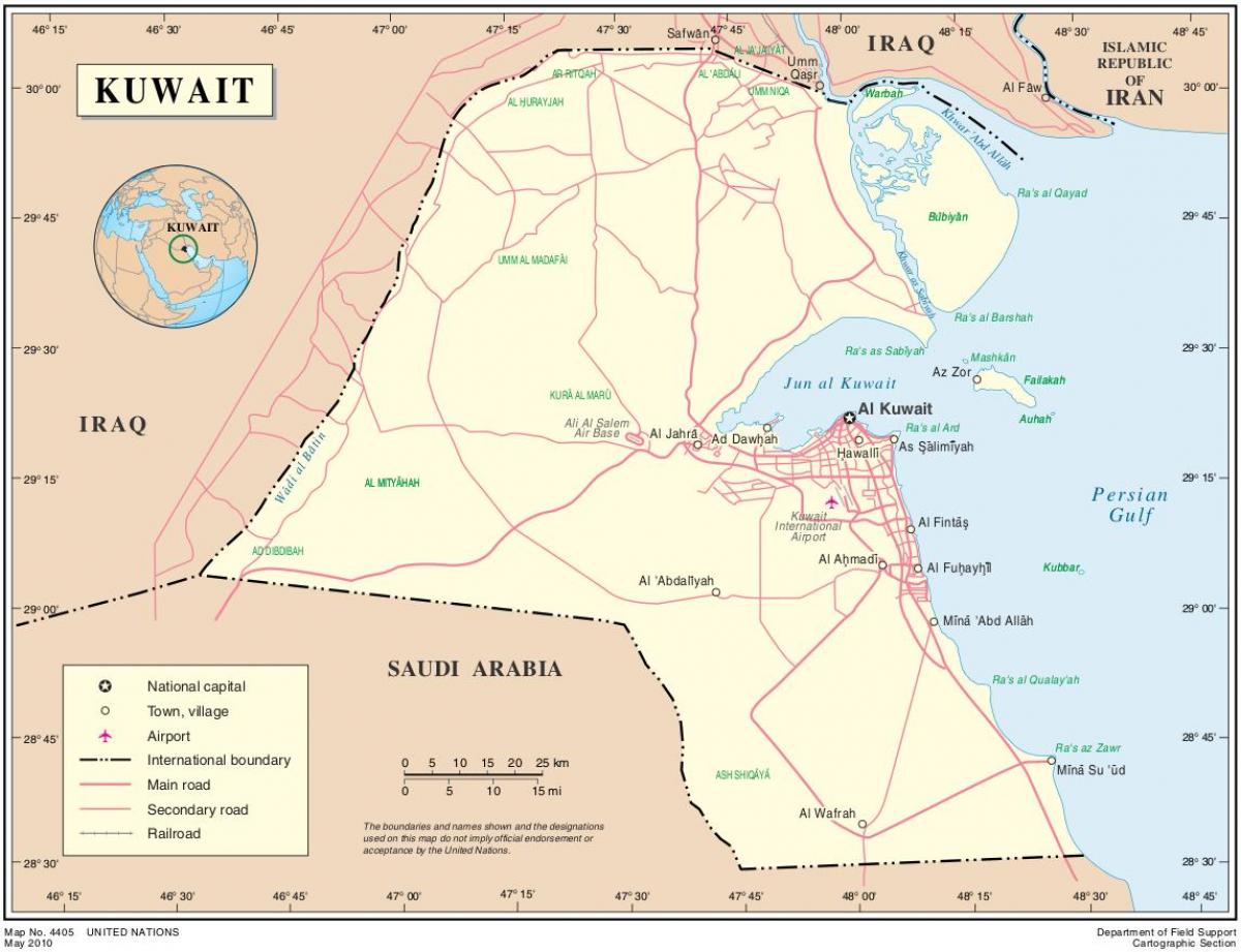 mapa de west mishref kuwait 